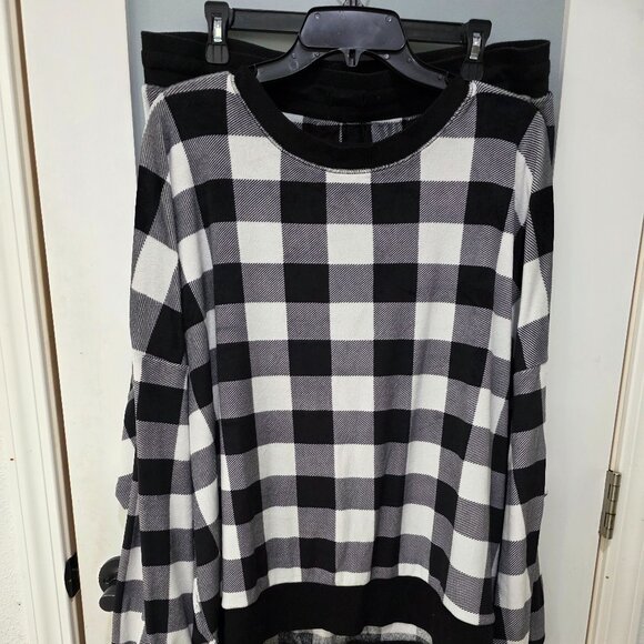 Secret Treasures Other - 🖤 SECRET TREASURES Plaid Pajama Set – 3X – Ultra Soft & Comfy 🖤